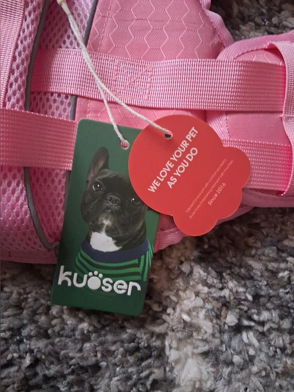Pink Dog Harness - XS